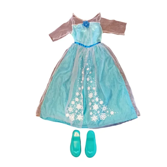 Disney Frozen Elsa Life Size Doll Dress and Shoes Replacement - Picture 1 of 13